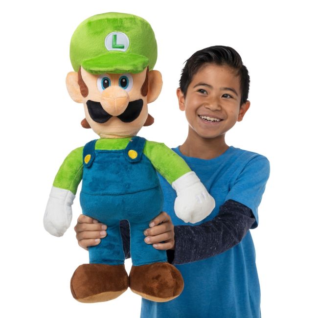 Nintendo Mario - Jucarie de plus, Luigi, 50 cm BKF64457