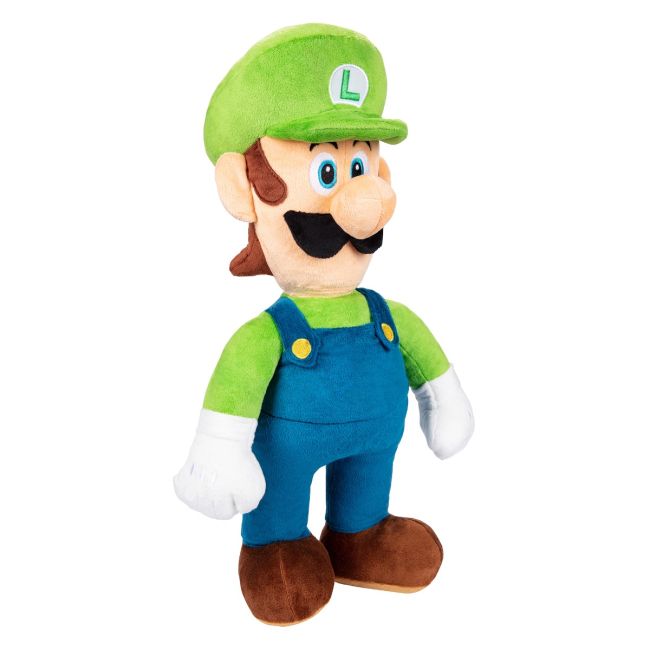Nintendo Mario - Jucarie de plus, Luigi, 50 cm BKF64457
