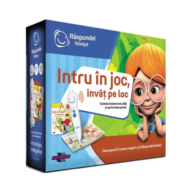 Pachet Raspundel Istetel, creion si carte Intru in joc, invat pe loc BKF69365