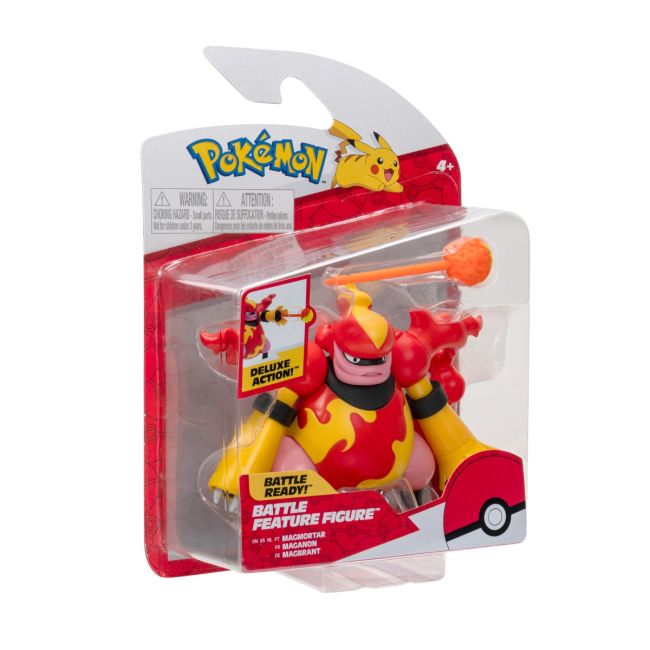 Pokemon - Figurina Deluxe de actiune, Magmortar, S12 BKFPKW0169