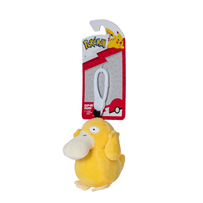 Pokemon - Jucarie de plus cu agatatoare, Psyduck, S9 BKFPKW3068