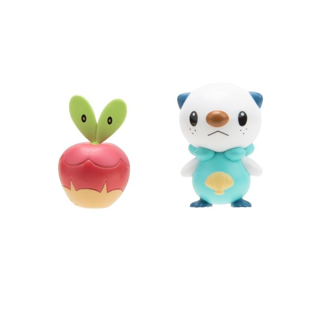 Pokemon - Set 2 figurine de actiune, (Applin & Oshawott) S14 BKFPKW3000