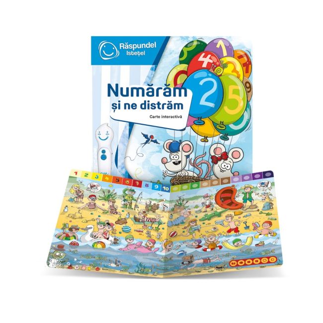 Raspundel Istetel, carte Numaram si ne distram BKF93775