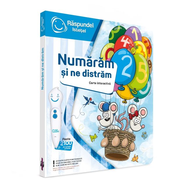 Raspundel Istetel, carte Numaram si ne distram BKF93775