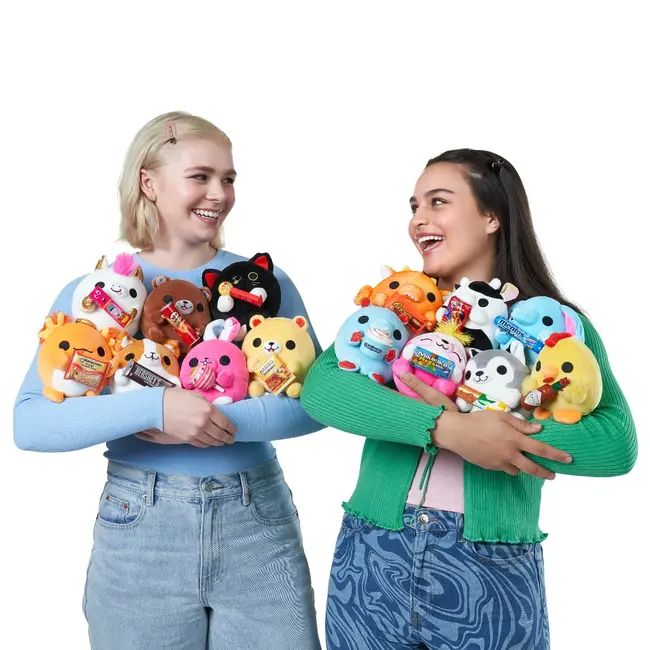 Snackles - Jucarie de plus colectibila S1W2, 11.5 cm BKF77510GQ1