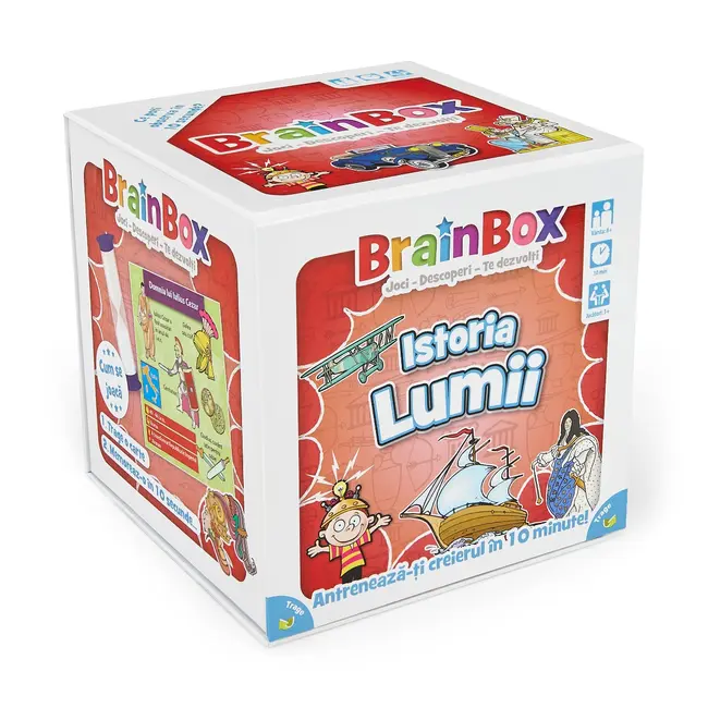 Joc educativ BrainBox Istoria lumii BKFG114017
