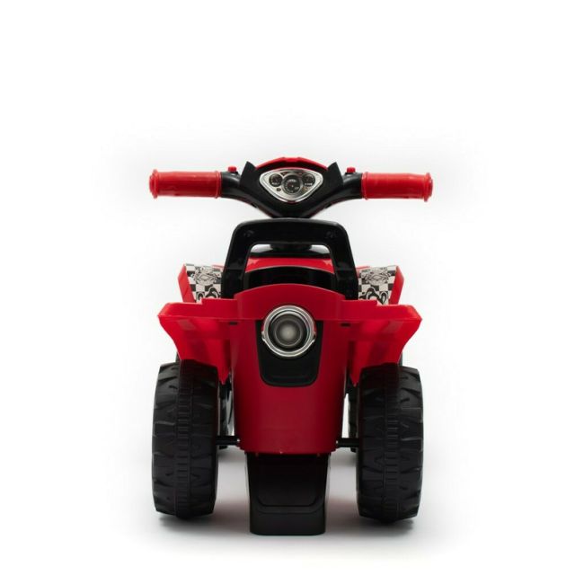 ATV copii, Baby Mix, Masinuta, Cu lumini si muzica, Fara pedale, 60 x 38 x 42 cm, Red BYN12932