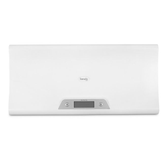 Cantar electronic, Lionelo, Pentru bebelusi, Pana la 20 kg, Memoria ultimei masuratori, Afisare timp de 25 sec, Alb BYNLOC-BABYBALANCE_WHITE