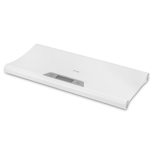 Cantar electronic, Lionelo, Pentru bebelusi, Pana la 20 kg, Memoria ultimei masuratori, Afisare timp de 25 sec, Alb BYNLOC-BABYBALANCE_WHITE