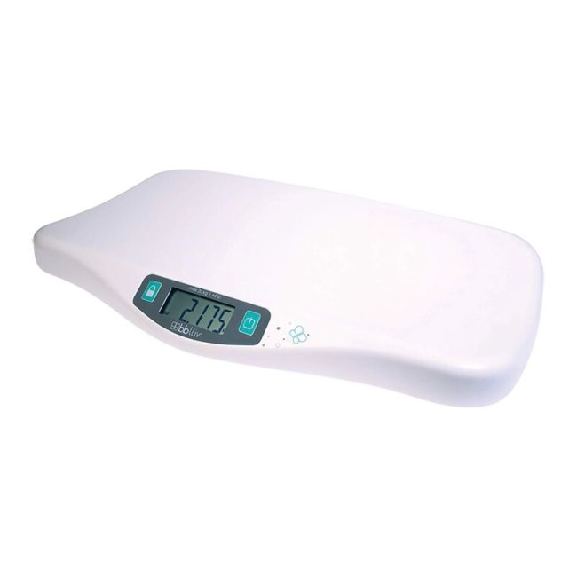 Cantar pentru bebelusi, BBluv, Kilo, Digital, Foarte precis, Unitati de masura kg, lb, oz, Pana la 20 kg, Cu functie de precizie cand se misca bebe, Ecran LCD, WHite BYNBBL-B0125