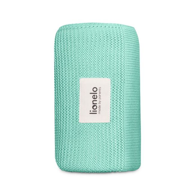Paturica multifunctionala, Lionelo, Din bambus, Cu proprietati de termoreglare, Antibacteriana, Antifungica, Antialergice, Lavabila la masina de spalat, 100x75 cm, Verde BYNLO-BAMBOO_BLANKET_GREEN_MINT