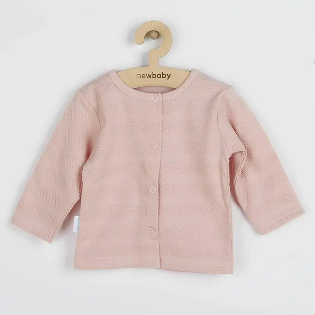 Set 7 piese, New Baby, Include body cu maneca lunga, bluza, pantalonasi cu botosei, salopeta fara maneci, caciulita, manusi, botosei, Marime 56, Din bumbac 100%, I am Pink BYN49099