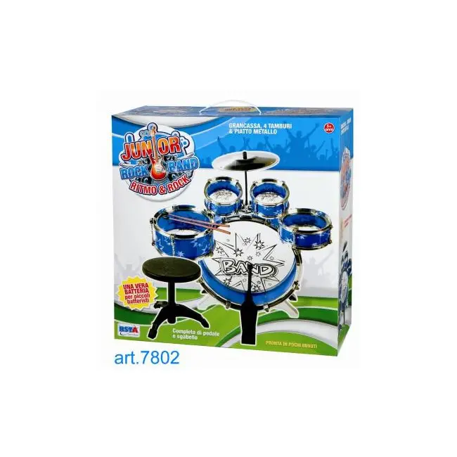 Instrumente muzicale Set tobe pentru copii cu scaunel - SOLRS7802