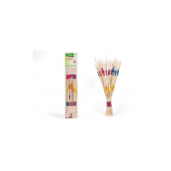 Joc bete Shanghai din lemn 50 cm - SOLGL36572