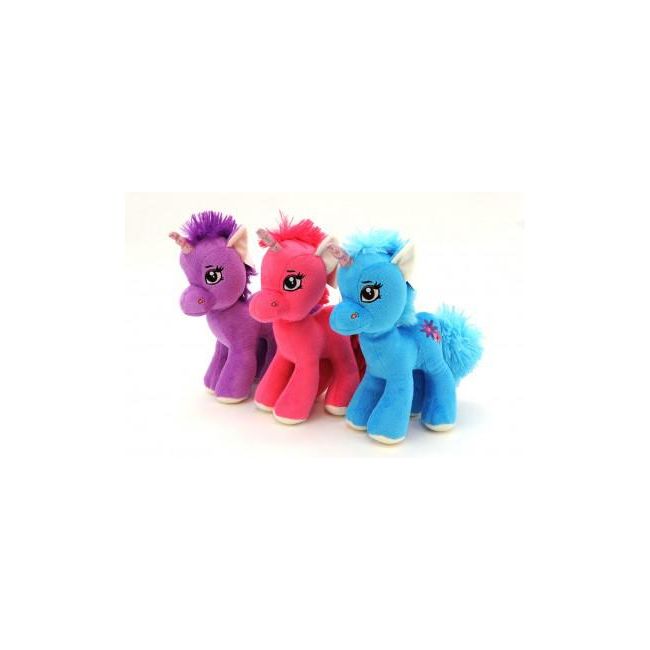 Jucarie de plus Globo 833661 Ponei Unicorn 3 modele 25cm - SOLGL83366