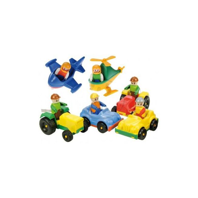 Masinute plastic cu figurina Lena - SOLLE01557