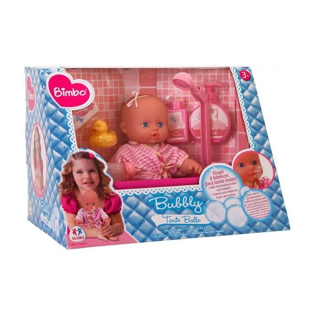 Papusa bebe cu cadita si accesorii - SOLGL37118