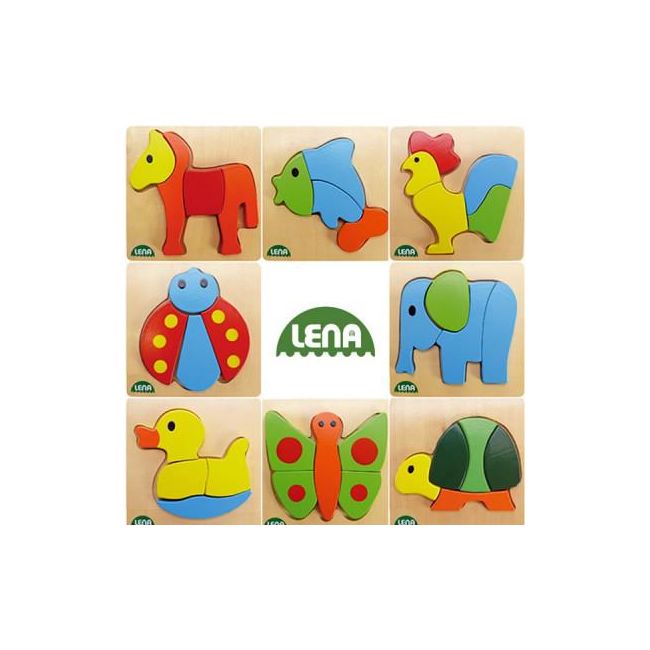 Puzzle lemn Animale - SOLLE32060