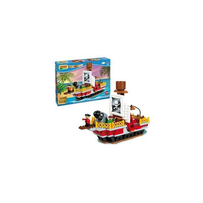 Set constructie Unico Plus Corabie pirati - SOLUN8536