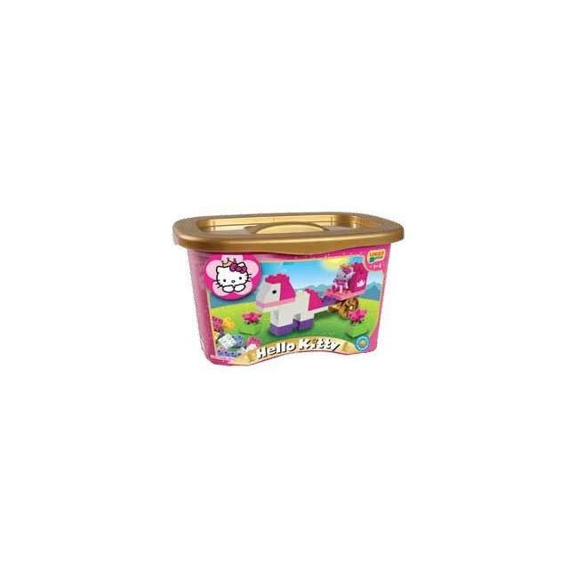 Set constructie Unico Plus Hello Kitty Galetusa 44 piese - SOLUN8683