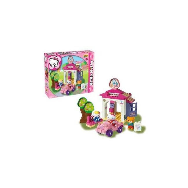 Set constructie Unico Plus Hello Kitty La spalatorie - SOLUN8671
