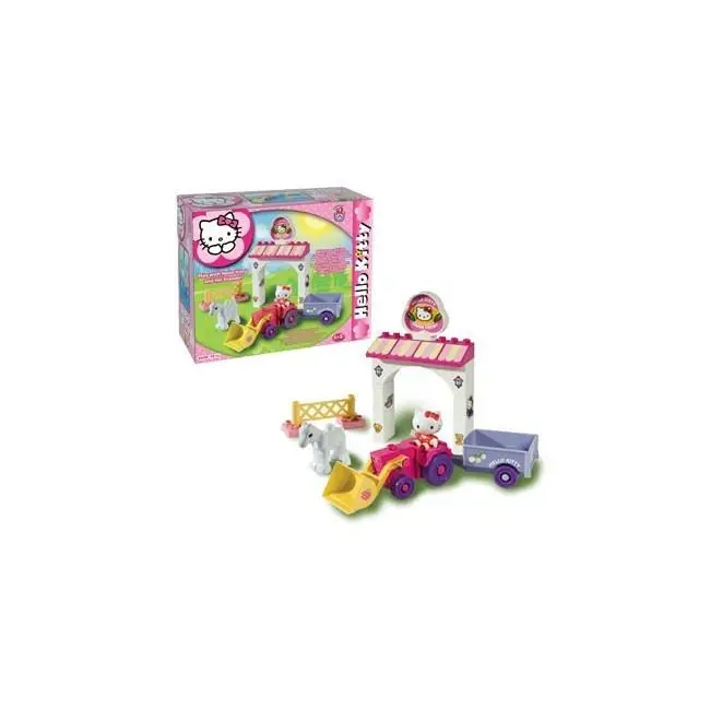 Set constructie Unico Plus Hello Kitty Mini Ferma - SOLUN8658