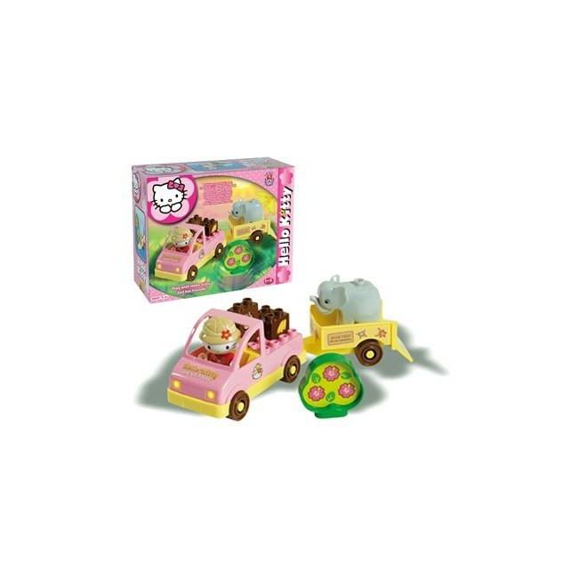Set constructie Unico Plus Hello Kitty Mini Safari - SOLUN8657