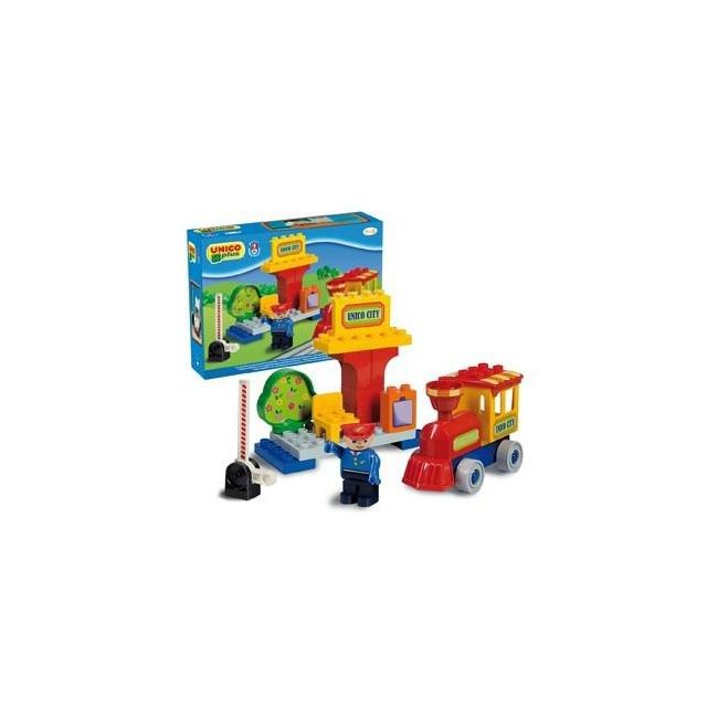 Set constructie Unico Plus Locomotiva - SOLUN8547