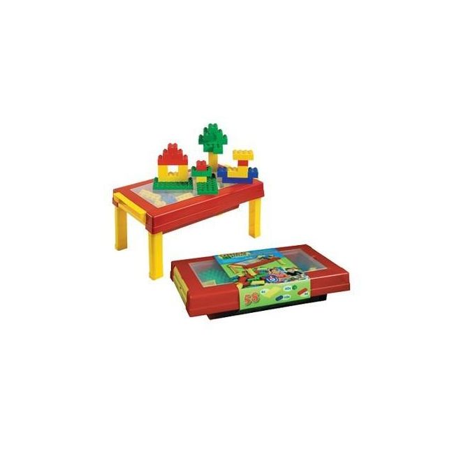 Set constructie Unico Plus Set Masuta cu 58 piese - SOLUN8552