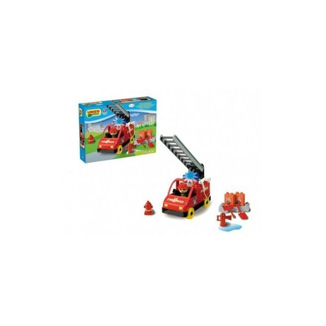 Set constructie Unico Plus Set Pompieri - SOLUN8546