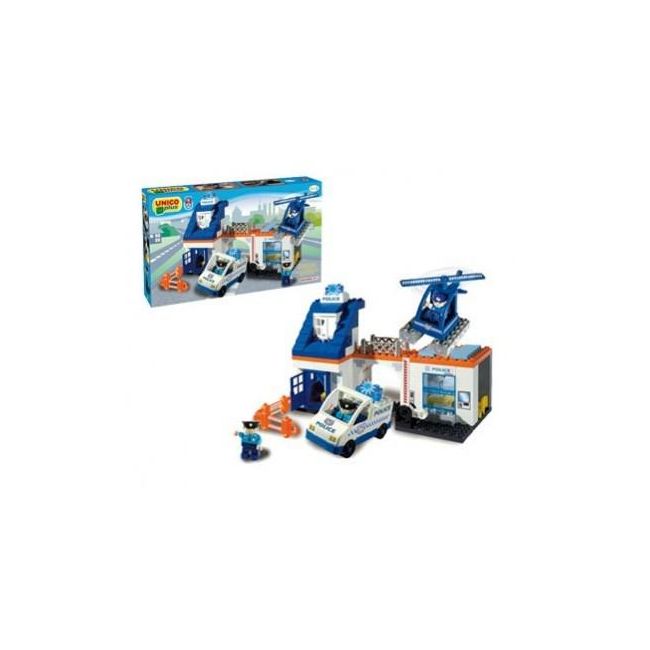 Set constructie Unico Plus Set statie Politie - SOLUN8544
