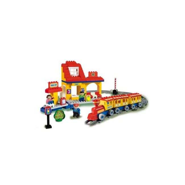 Set constructie Unico Plus tren mare - SOLUN8541
