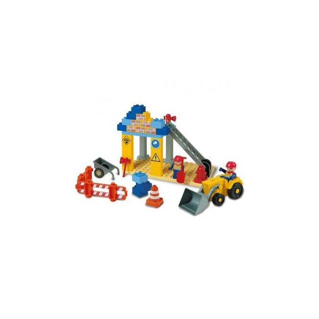 Set constructie Unico Santier 39 piese - SOLUN8526