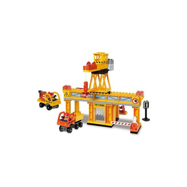 Set constructie Unico Santier 95 piese - SOLUN8527