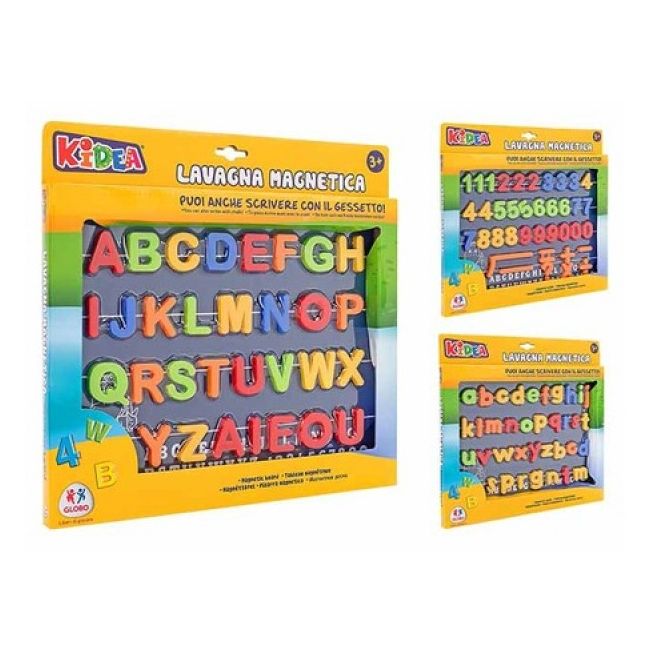 Tablita magnetica cu litere sau cifre KiDEA - SOLGL30434