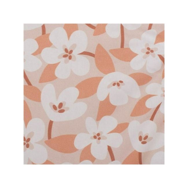 Baby Nest, New Baby, Multifunctional, Cu siret pentru ajustare, Din 100% bumbac, 88x50 cm, 0-3 luni, Natura Fiori BYN51616