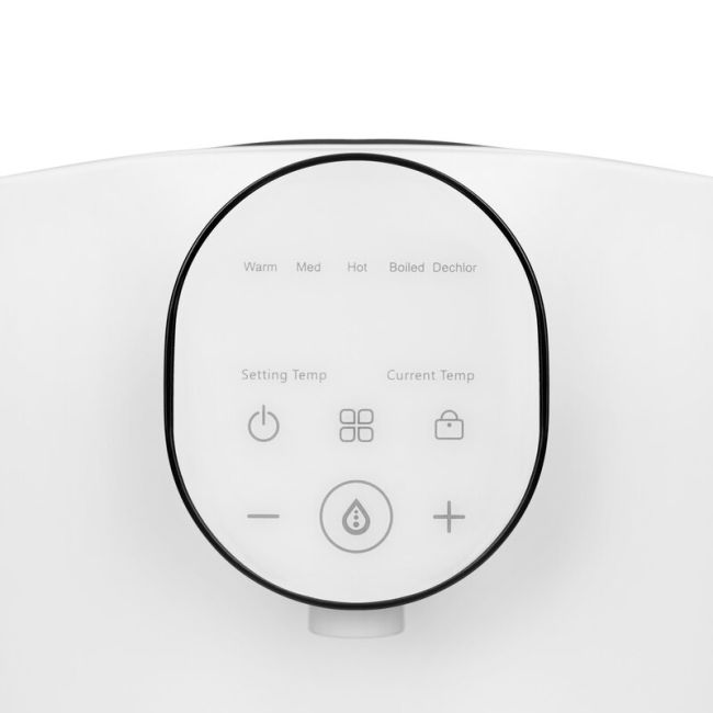 Espressor pentru lapte praf, Lionelo, Baby Presto, Functie declorizare si dozare a apei, Cu afisaj digital LED, Cu rezervor de 2 L, Alb BYNLOC-BABYPRESTO