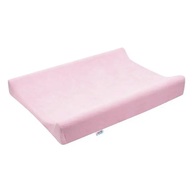 Husa, New Baby, Universala, Pentru saltea de infasat, Cu elastic, Din bumbac terry, Placut la atingere, 50x70 cm, 0 luni+, Pink BYN43925