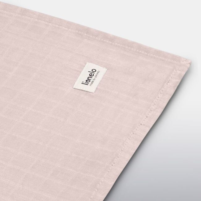 Muselina, Lionelo, Multifunctionala, Din bambus, Ideala pentru infasat, Cu proprietati antibacteriene, antifungice si antialergice, Lavabila la masina de spalat, 120x120 cm, Bej BYNLO-BAMBOO_SWADDLE_BEIGE_SAND