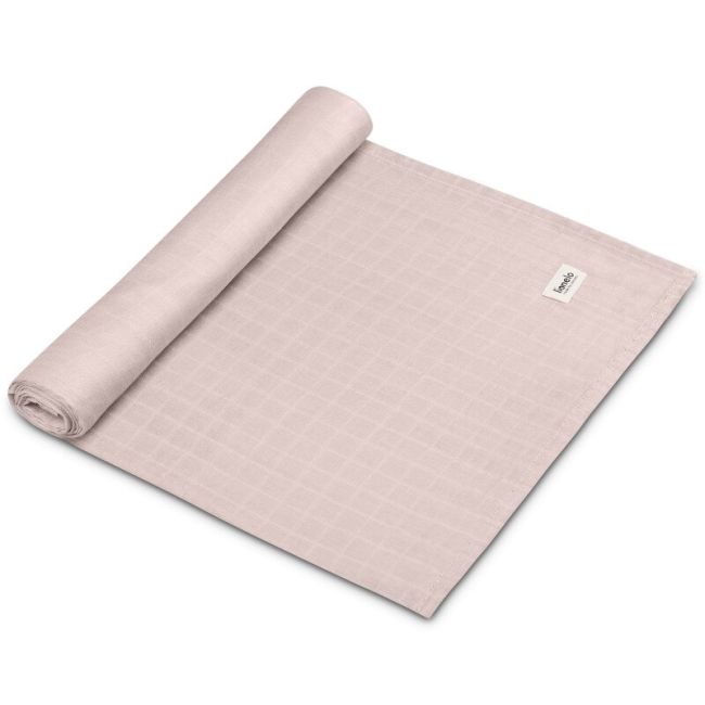 Muselina, Lionelo, Multifunctionala, Din bambus, Ideala pentru infasat, Cu proprietati antibacteriene, antifungice si antialergice, Lavabila la masina de spalat, 120x120 cm, Bej BYNLO-BAMBOO_SWADDLE_BEIGE_SAND