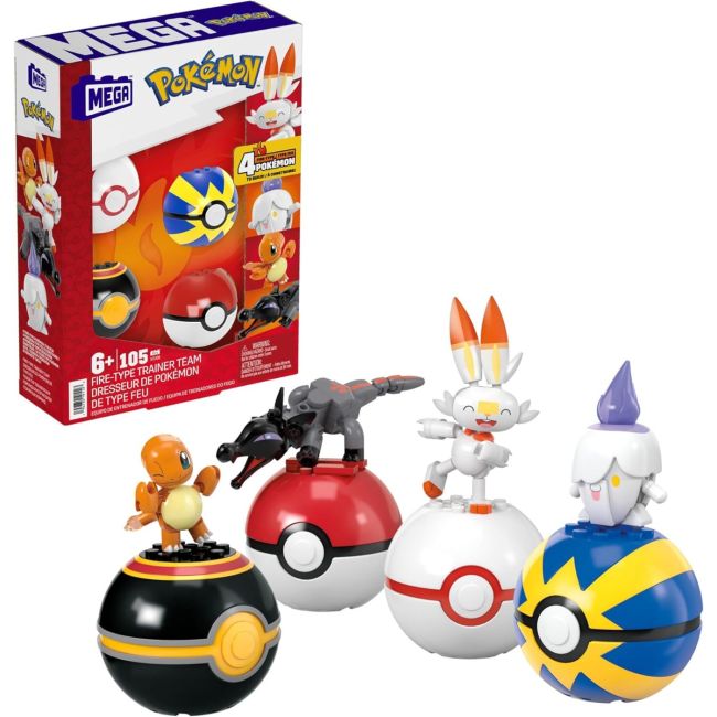 POKEMON MEGA SET 4 BILE ECHIPA DE FOC VIVMTHTJ06