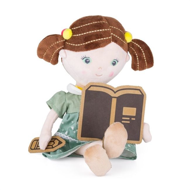 Papusa, Petite&Mars, Hannah, Din plus, 35 cm, 0 luni+, Multicolor BYN623749
