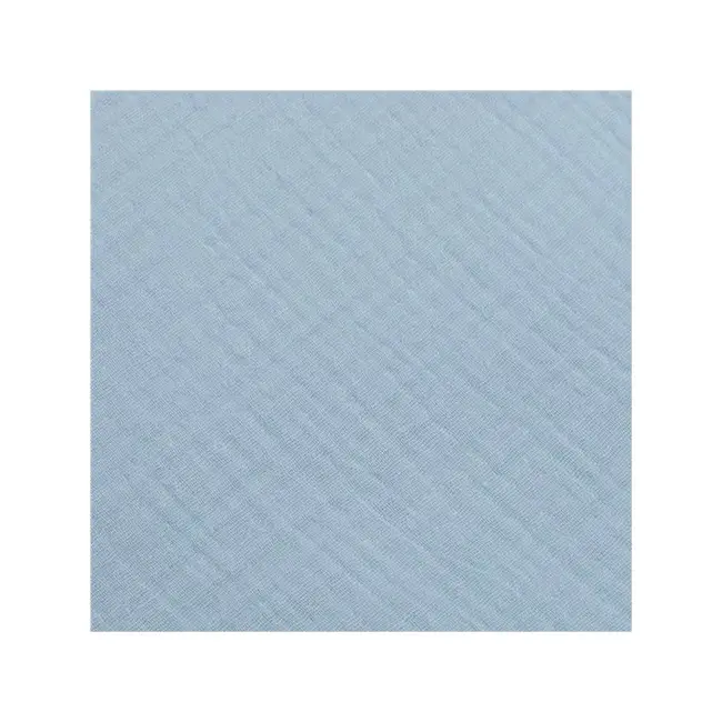 Paturica de infasat, New Baby, Din muselina, Cu multiple utilizari, 100% bumbac, 75x75 cm, 0 luni+, Blue BYN52164
