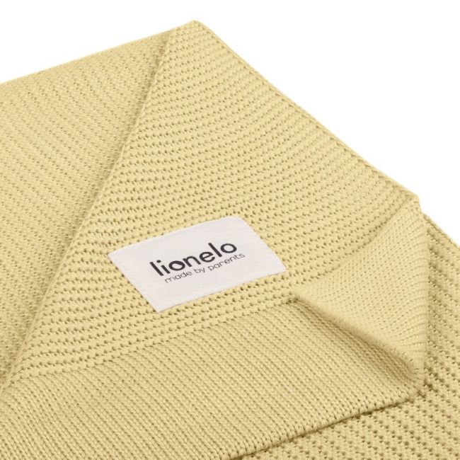 Paturica multifunctionala, Lionelo, Din bambus, Cu proprietati de termoreglare, Antibacteriana, Antifungica, Antialergice, Lavabila la masina de spalat, 100x75 cm, Galben BYNLO-BAMBOO_BLANKET_YELLOW_LEMON
