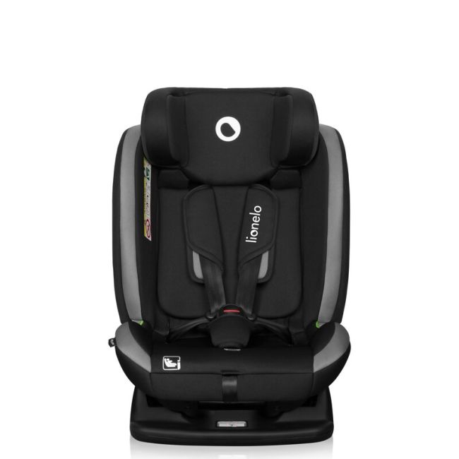 Scaun auto, Lionelo, Aart i-Size, Cu spatar inclinabil in 4 pozitii, Cu tetiera reglabila in 13 pozitii, 0-36 Kg, 40-150 cm, Cu centura siguranta in 3 puncte, Conform cu ECE R129/03, Gri BYNLO-AART_I-SIZE_GREY_GRAPHITE