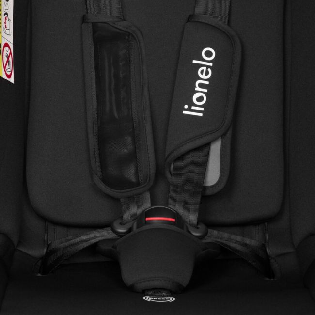 Scaun auto, Lionelo, Aart i-Size, Cu spatar inclinabil in 4 pozitii, Cu tetiera reglabila in 13 pozitii, 0-36 Kg, 40-150 cm, Cu centura siguranta in 3 puncte, Conform cu ECE R129/03, Gri BYNLO-AART_I-SIZE_GREY_GRAPHITE