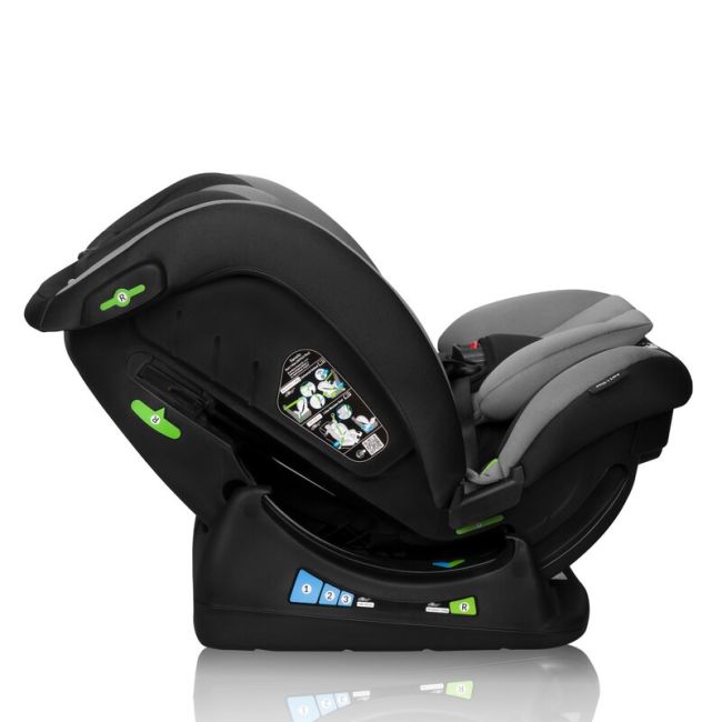 Scaun auto, Lionelo, Aart i-Size, Cu spatar inclinabil in 4 pozitii, Cu tetiera reglabila in 13 pozitii, 0-36 Kg, 40-150 cm, Cu centura siguranta in 3 puncte, Conform cu ECE R129/03, Gri BYNLO-AART_I-SIZE_GREY_GRAPHITE