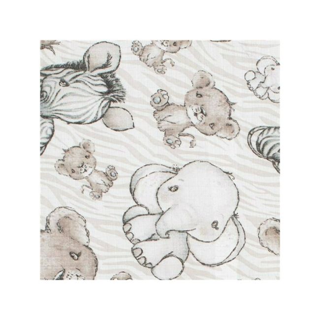 Set 3 scutece, New Baby, Multifunctionale, Din bumbac 100%, Material certificate Oeko Tex Standard 10070x80 cm, Multicolor BYN56184