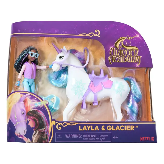 UNICORN ACADEMY SET UNICORN GLACIER SI PAPUSA LAYLA VIV6071175_20149006