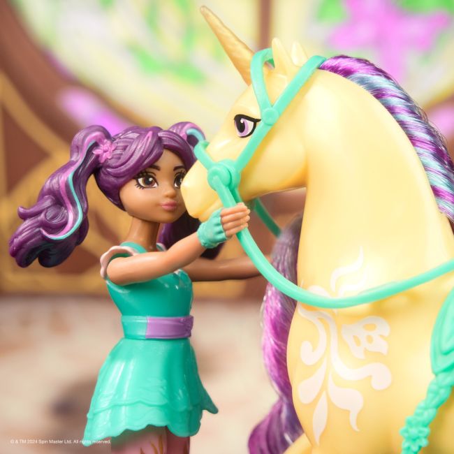 UNICORN ACADEMY SET UNICORN LEAF SI PAPUSA AVA VIV6071175_20149004